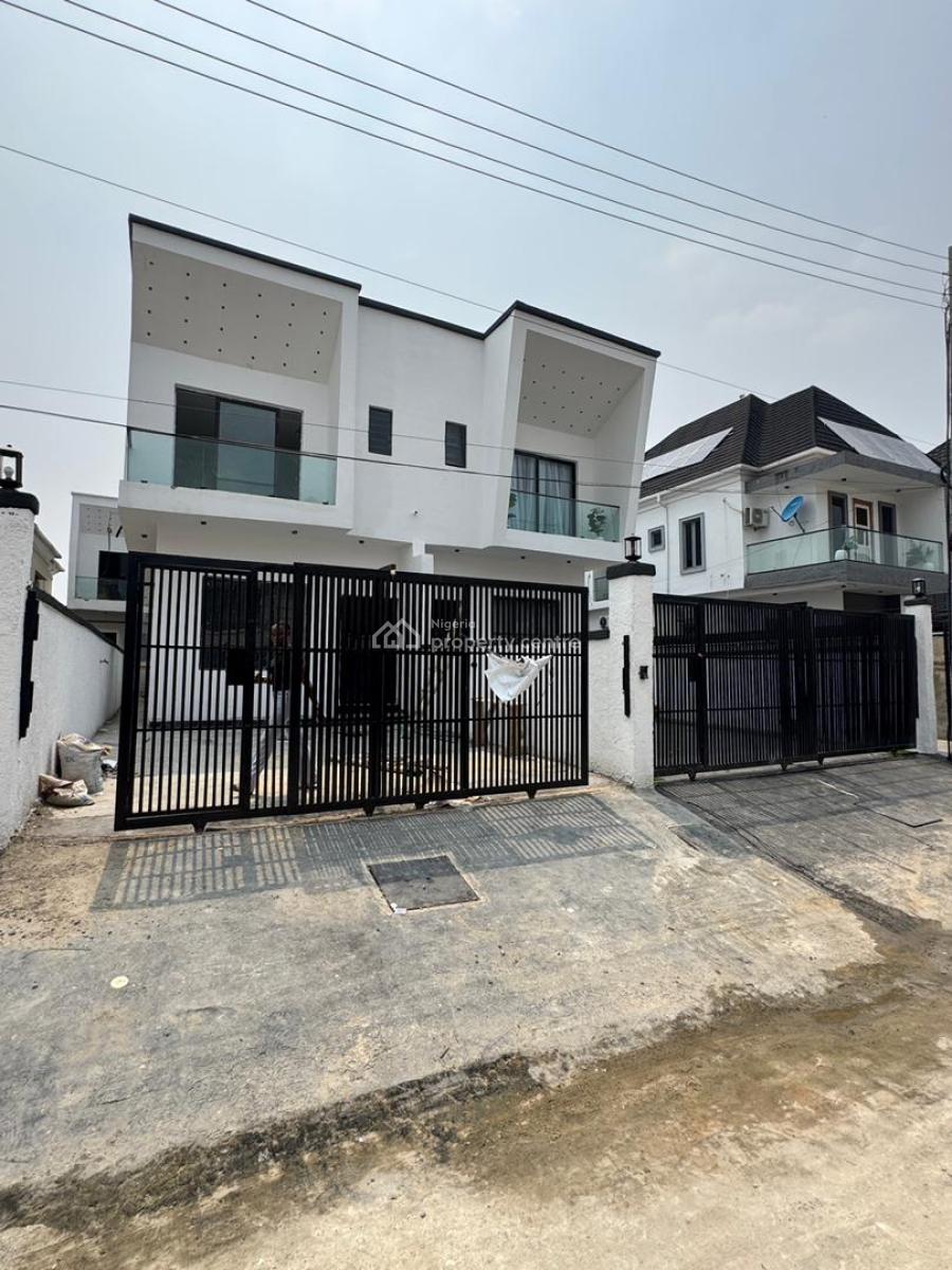 Most Affordable 4 Bedroom Semi Detached Duplex with Bq, Chevron, Lekki, Lagos, Semi-detached Duplex for Sale