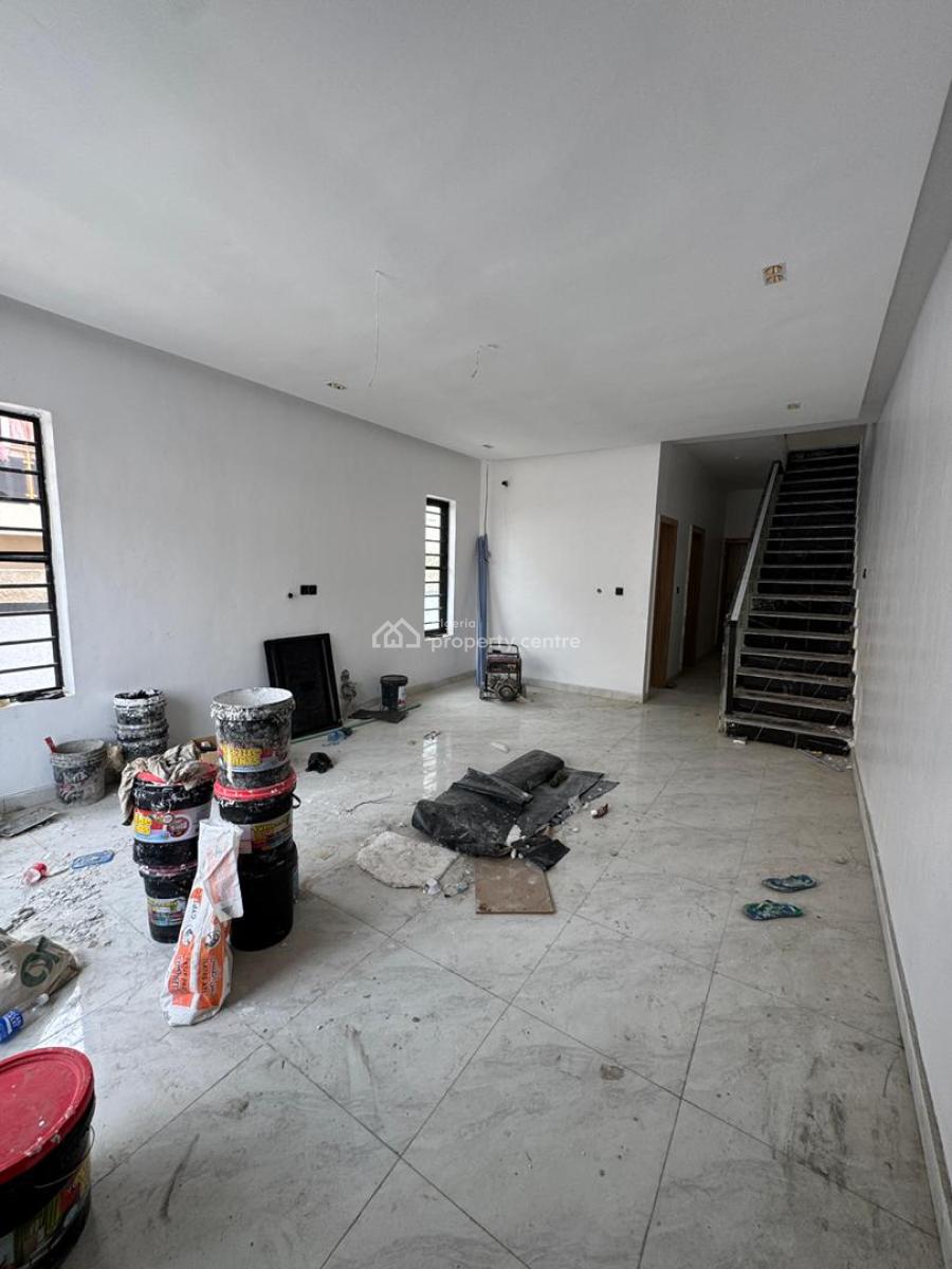 Most Affordable 4 Bedroom Semi Detached Duplex with Bq, Chevron, Lekki, Lagos, Semi-detached Duplex for Sale