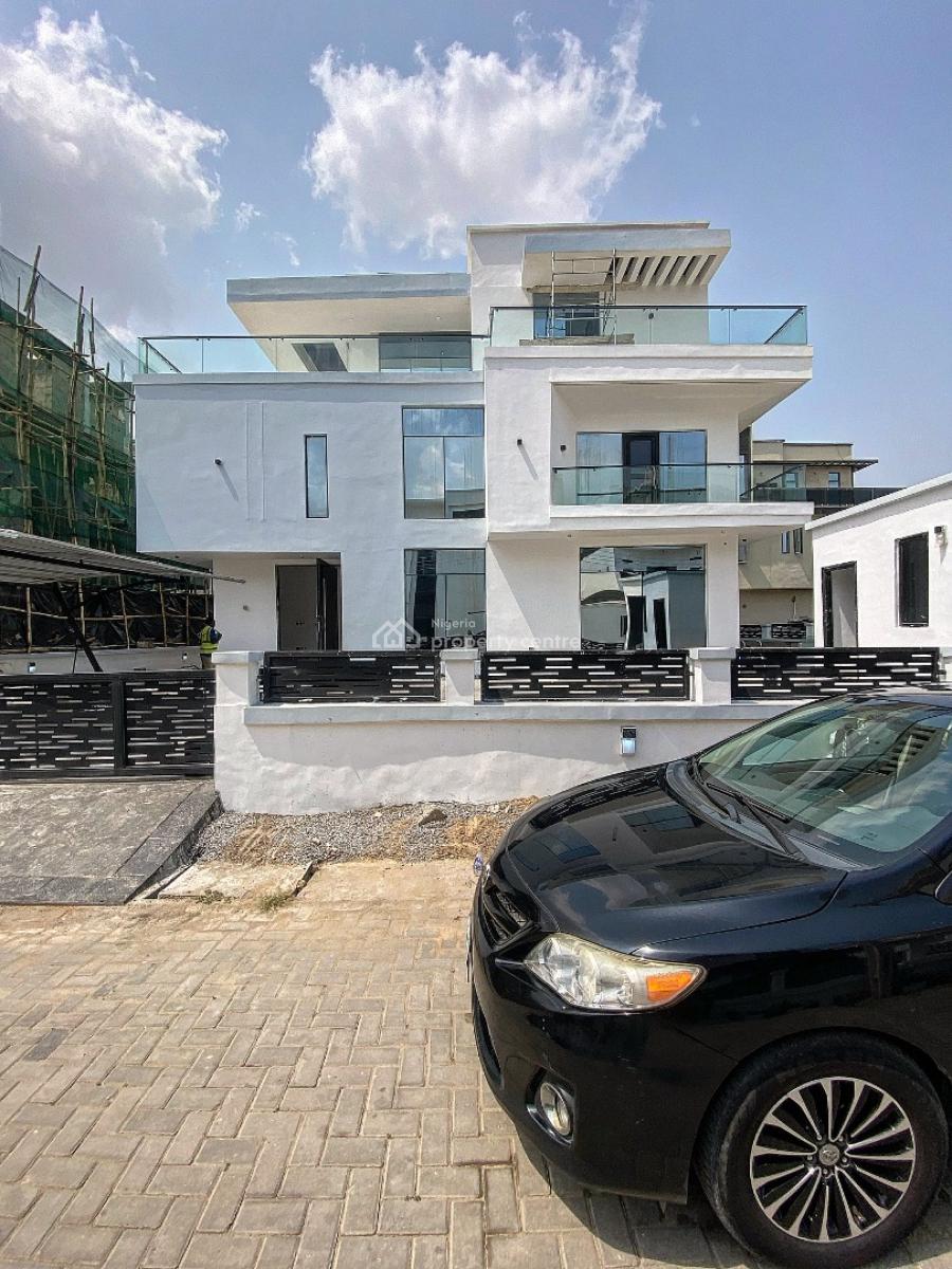 Ultra Modern  5bedroom Detached Duplex in Most Advanced Estate. Pool, 5min Drive to Lekki Ajah Expressway, Osapa, Lekki, Lagos, Detached Duplex for Rent