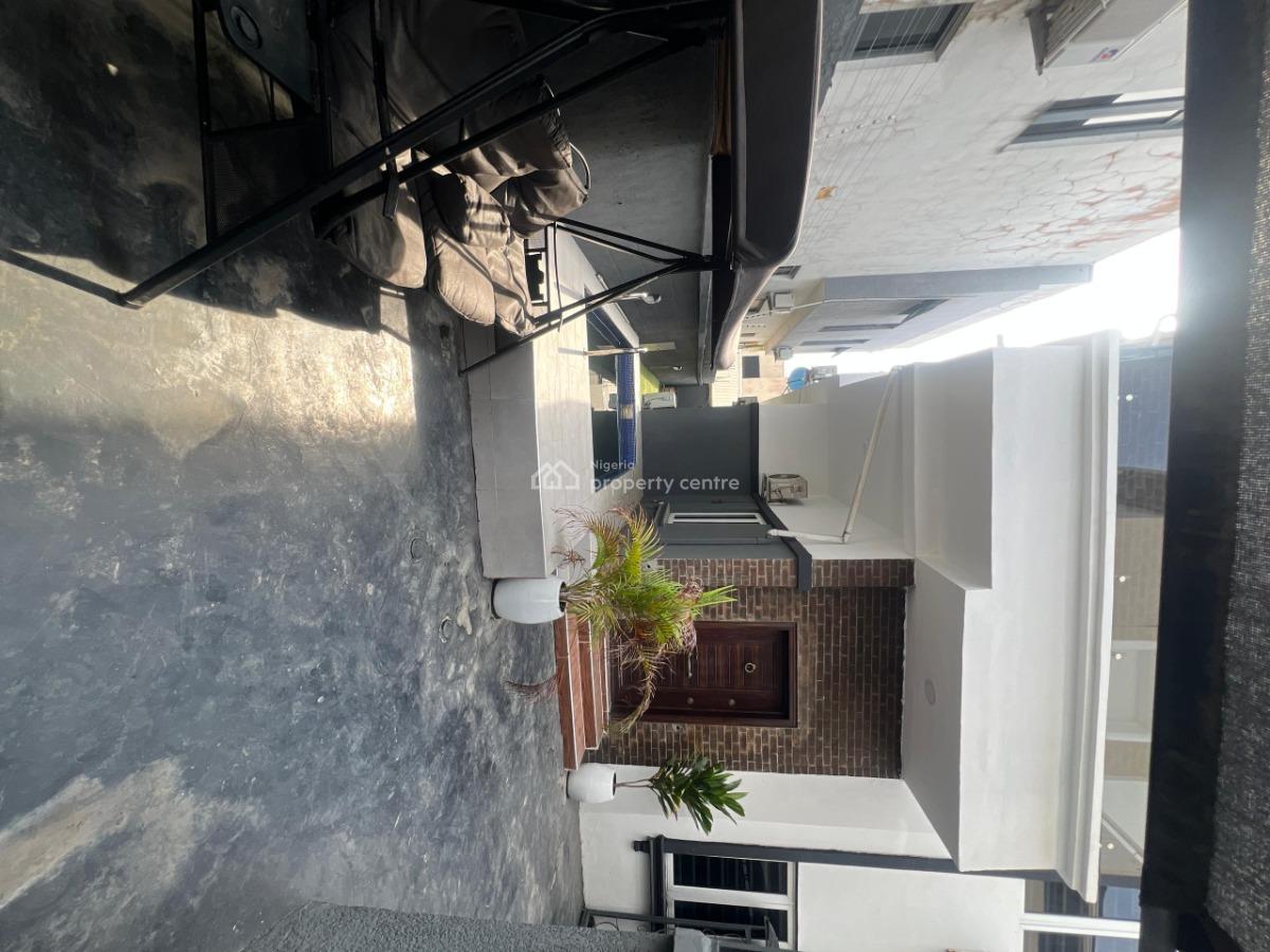 Fully Furnished 4 Bedroom Semi Detached Duplex, with Bq and a Swimming, Agungi, Lekki, Lagos, Semi-detached Duplex for Rent