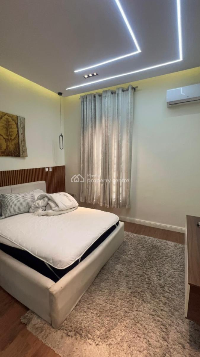 Fully Furnished 4 Bedroom Semi Detached Duplex, with Bq and a Swimming, Agungi, Lekki, Lagos, Semi-detached Duplex for Rent