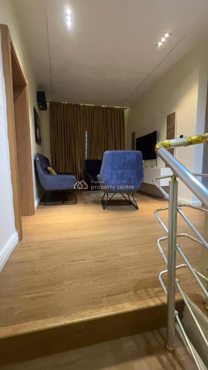 Fully Furnished 4 Bedroom Semi Detached Duplex, with Bq and a Swimming, Agungi, Lekki, Lagos, Semi-detached Duplex for Rent