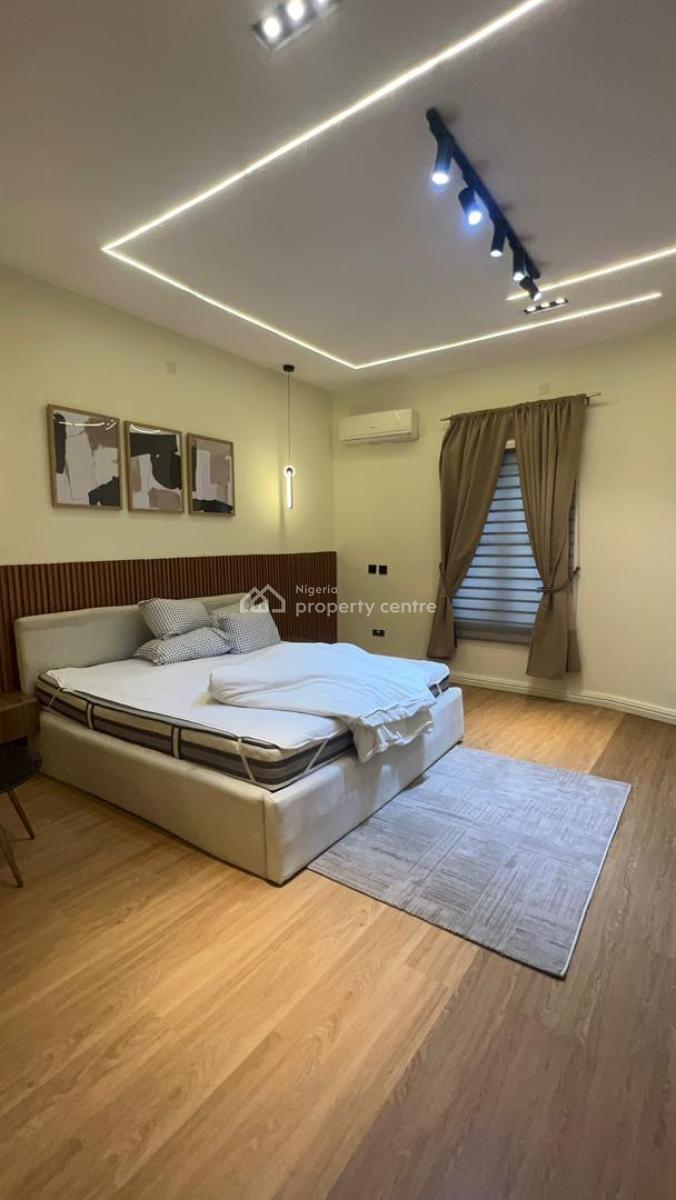 Fully Furnished 4 Bedroom Semi Detached Duplex, with Bq and a Swimming, Agungi, Lekki, Lagos, Semi-detached Duplex for Rent