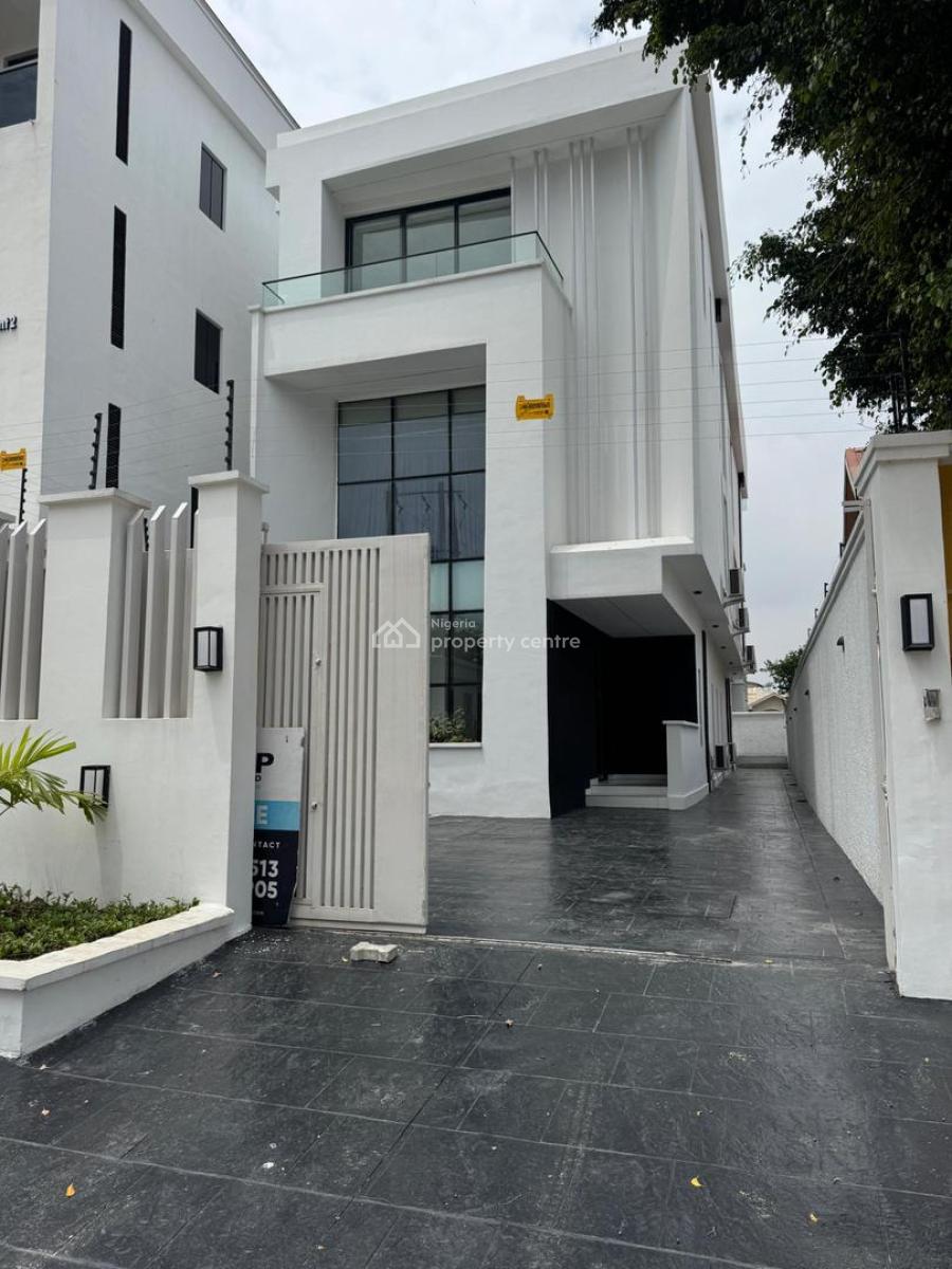 Luxury 4 Bedroom Detached Duplex + Bq, Pool, Cinema, & Open Terrace, Lekki Phase 1, Lekki, Lagos, Detached Duplex for Sale