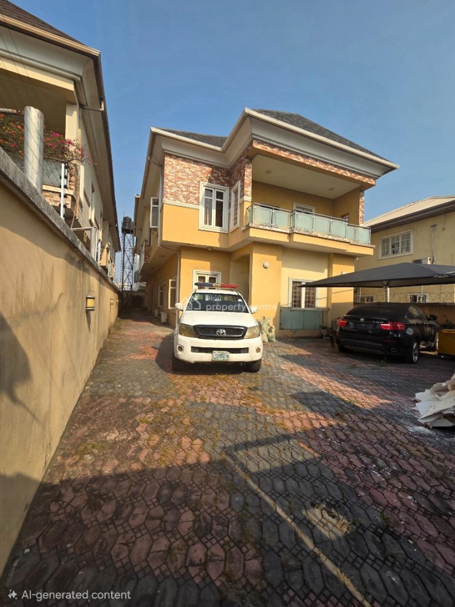 a Lovely  5 Bedroom Detached Duplex with 2 Rooms Bq, Lekki Phase 1, Lekki, Lagos, Detached Duplex for Rent