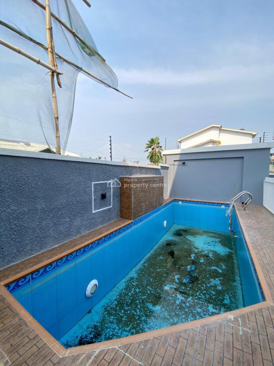 Enormous 5bedroom Duplex with a Pool,cinema, Bq Within a Serene Estate, Lekki Phase 1, Lekki, Lagos, Detached Duplex for Sale