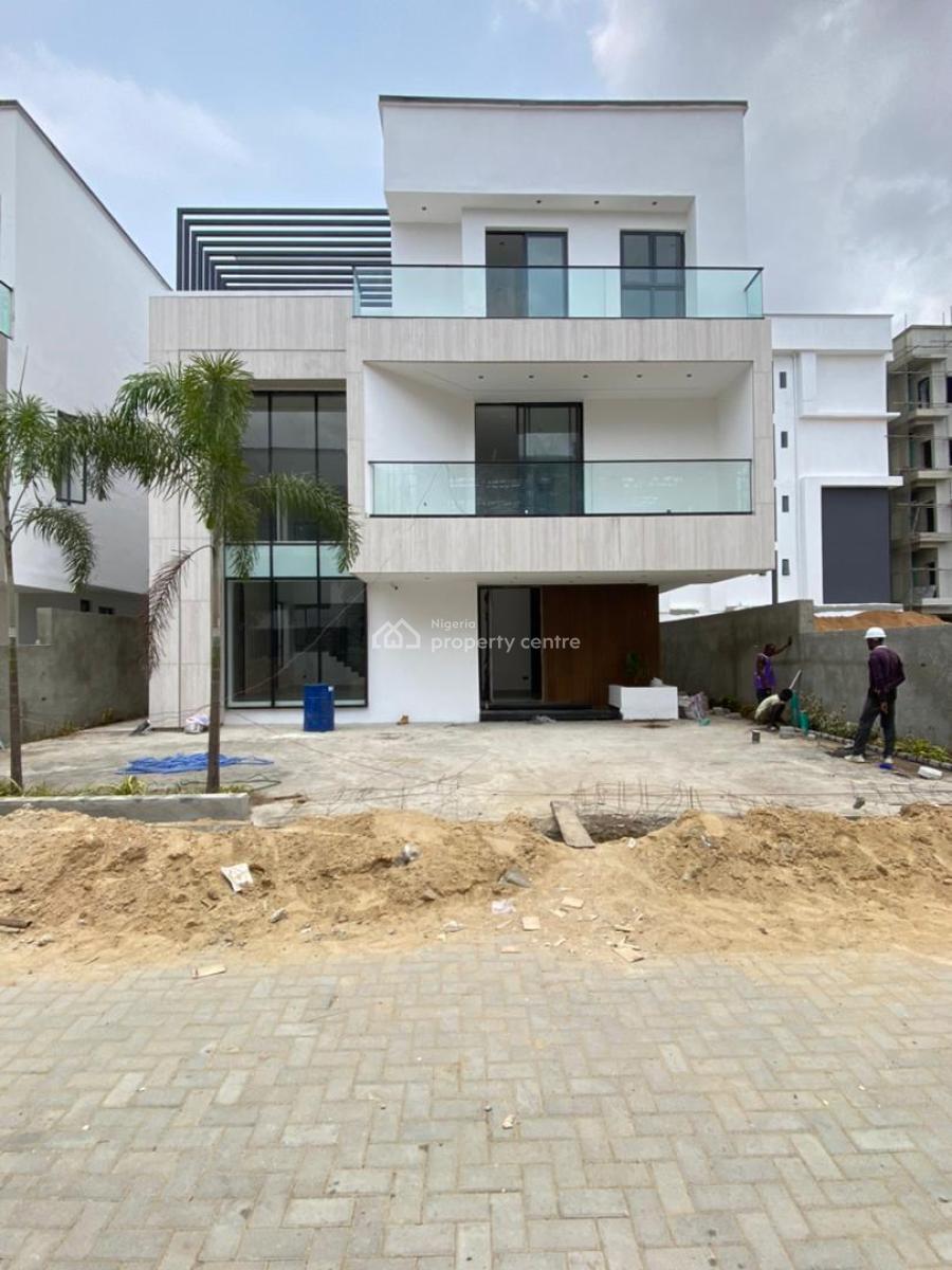 Astonishing 6bedroom Duplex with a Bq,pool,cinema Within an Estate, Lekki Phase 1, Lekki, Lagos, Detached Duplex for Sale