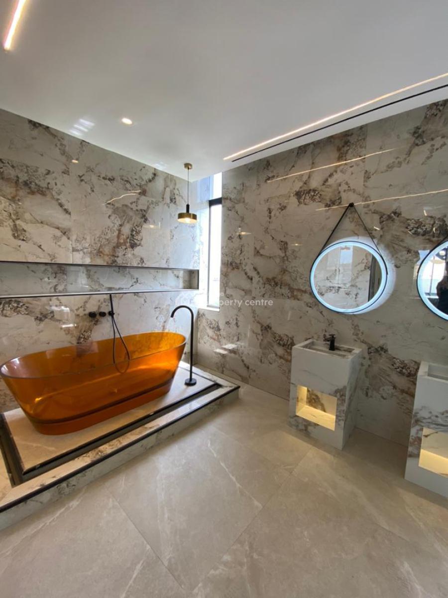 Luxurious 5bedroom Duplex with a Bq,pool,cinema, Lekki Phase 1, Lekki, Lagos, Detached Duplex for Sale