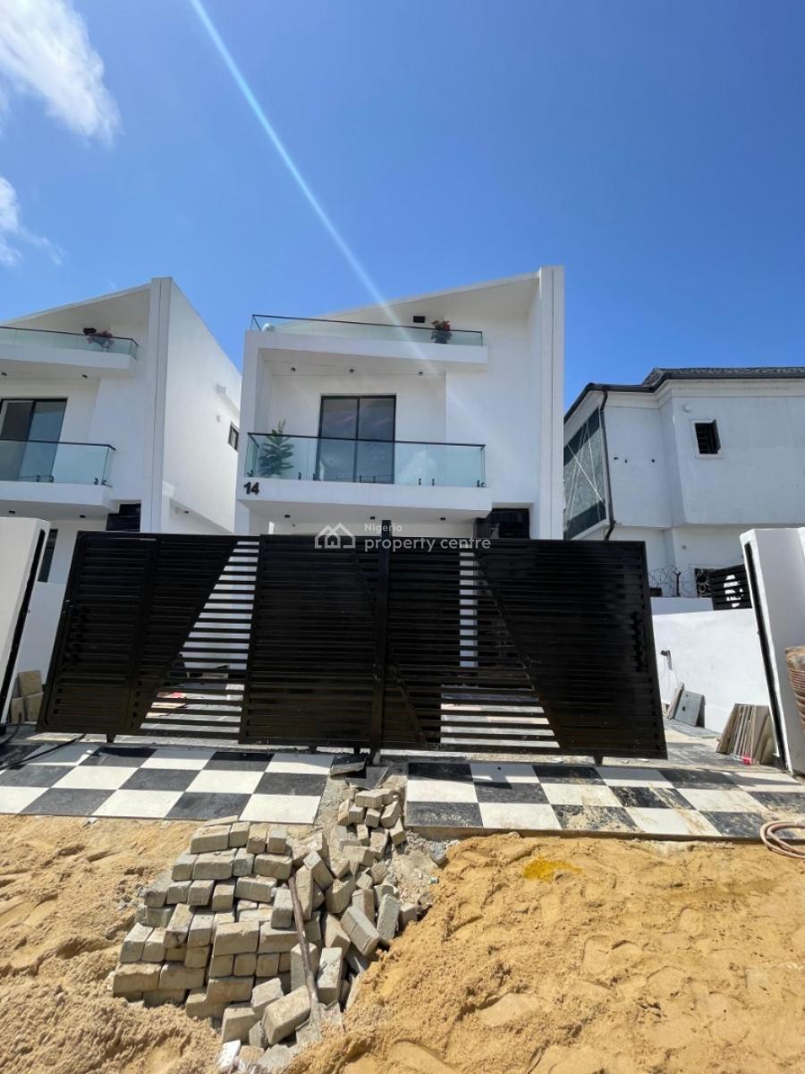 Newly Constructed 4 Bedroom Fully Detached Duplex with Bq, Orchid, Lekki, Lagos, Detached Duplex for Sale