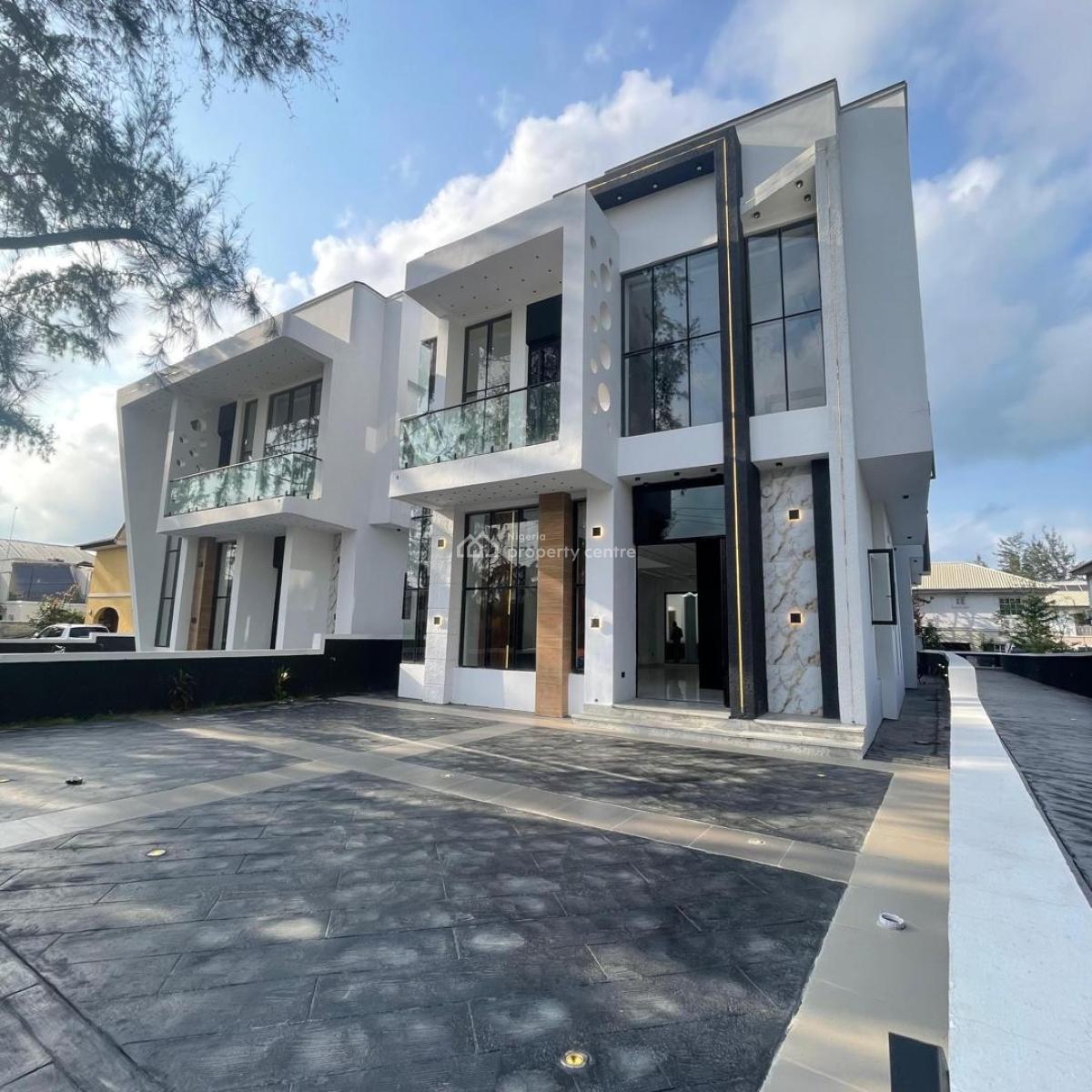 Contemporary 5 Bedroom Fully Detached Duplex with Amazing Features, Lekki County, Megamound Estate, Ikotaa, Lekki, Lagos, Detached Duplex for Sale