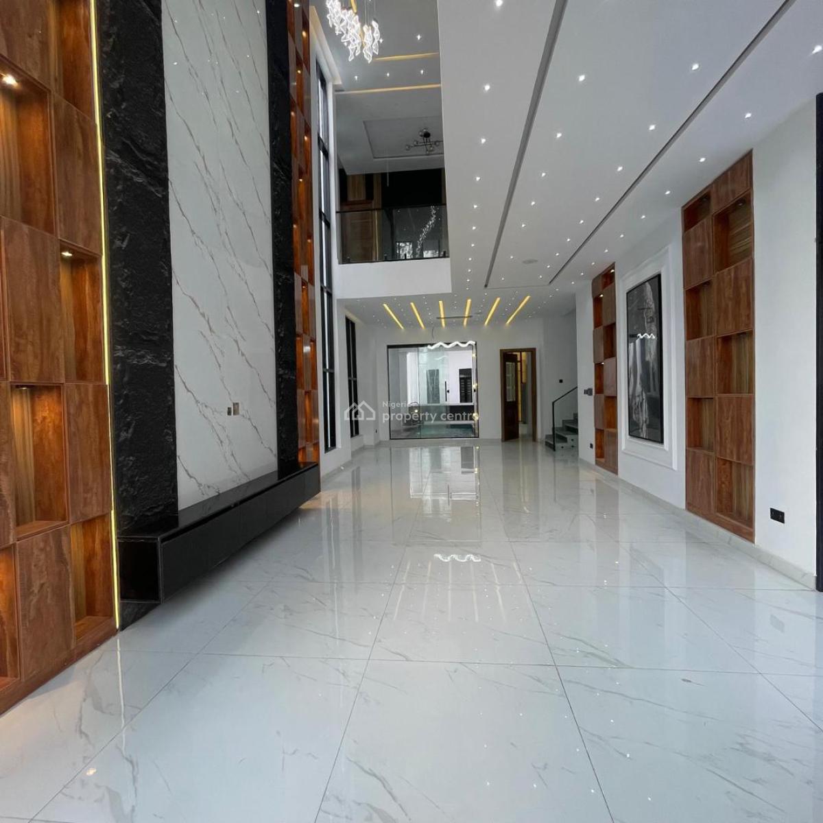 Contemporary 5 Bedroom Fully Detached Duplex with Amazing Features, Lekki County, Megamound Estate, Ikotaa, Lekki, Lagos, Detached Duplex for Sale