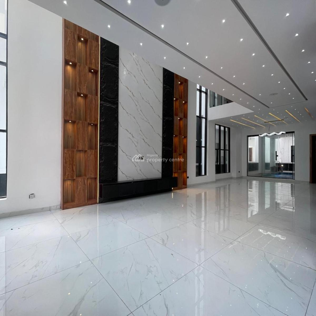 Contemporary 5 Bedroom Fully Detached Duplex with Amazing Features, Lekki County, Megamound Estate, Ikotaa, Lekki, Lagos, Detached Duplex for Sale