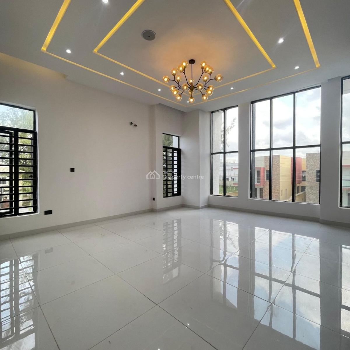 Contemporary 5 Bedroom Fully Detached Duplex with Amazing Features, Lekki County, Megamound Estate, Ikotaa, Lekki, Lagos, Detached Duplex for Sale