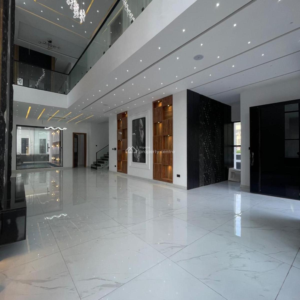 Contemporary 5 Bedroom Fully Detached Duplex with Amazing Features, Lekki County, Megamound Estate, Ikotaa, Lekki, Lagos, Detached Duplex for Sale