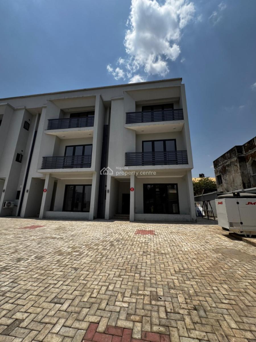 a Well-built New 4-bedroom Terrace Duplex + 1bq, Maitama District, Abuja, Terraced Duplex for Rent