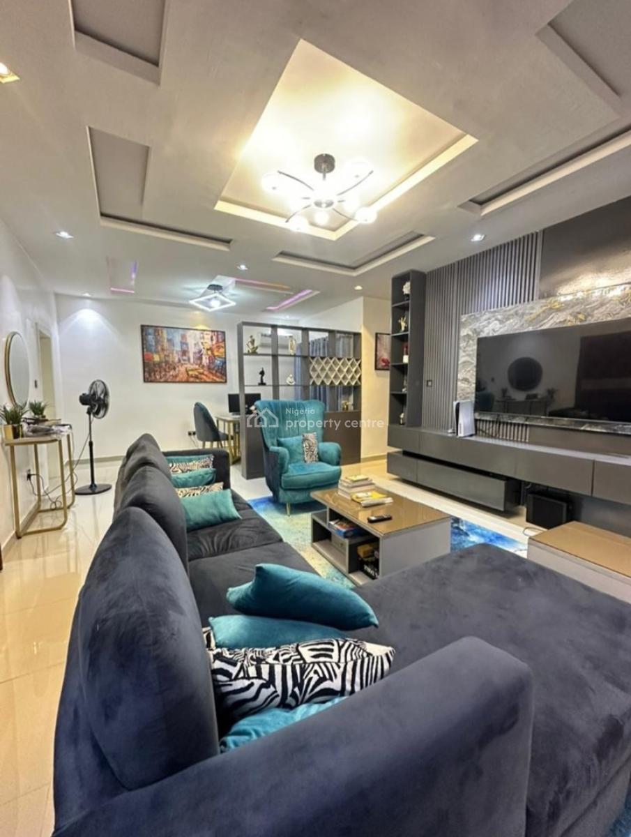 Furnished and Fully Fitted and Serviced with 24/7 Power Supply 2 Bedro, Ikate Elegushi, Lekki, Lagos, Flat / Apartment for Rent