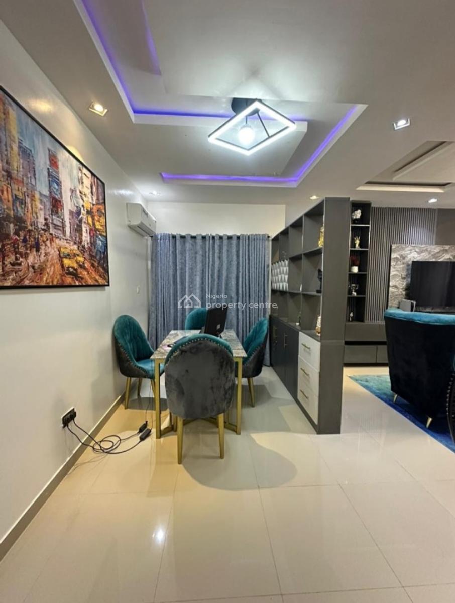 Furnished and Fully Fitted and Serviced with 24/7 Power Supply 2 Bedro, Ikate Elegushi, Lekki, Lagos, Flat / Apartment for Rent