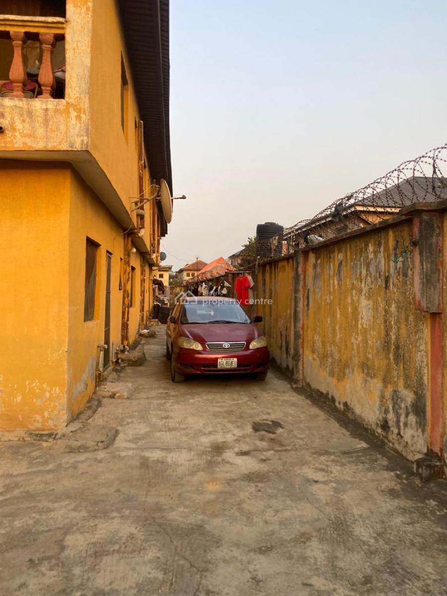 Solid Block of 7 Flats with Approved Plan, Afonka, Shasha, Alimosho, Lagos, Block of Flats for Sale