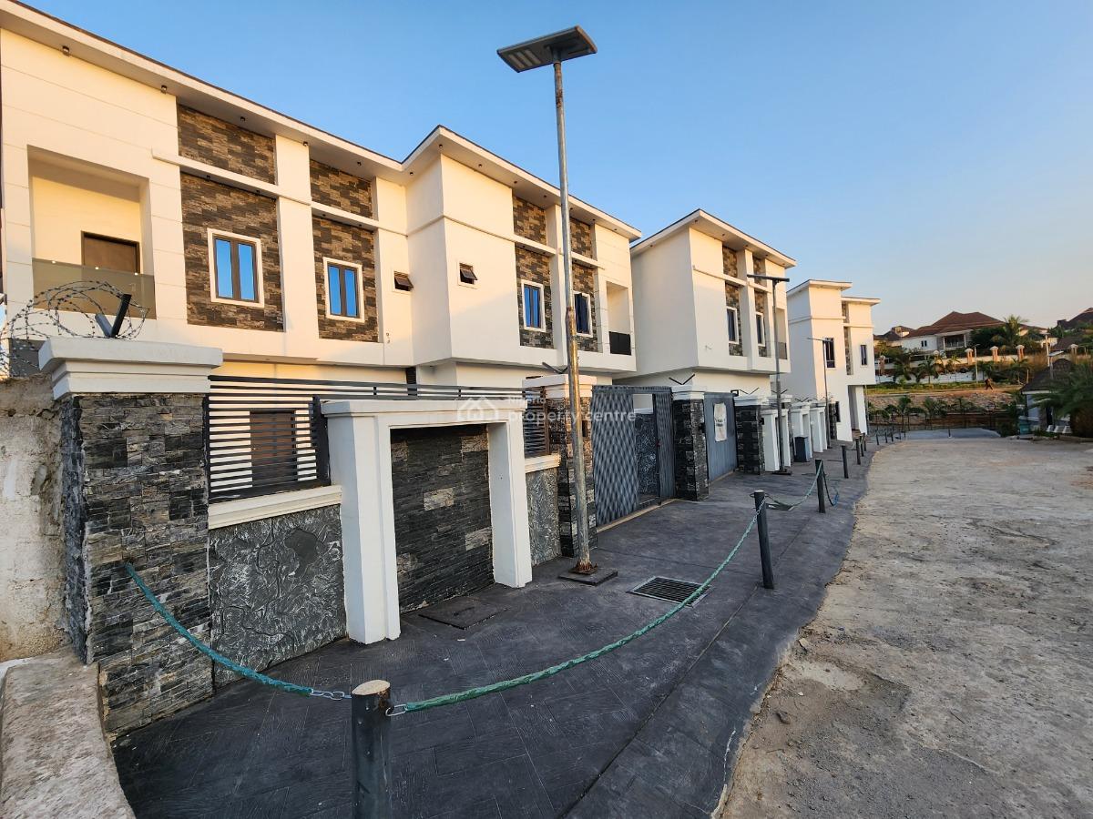 Brand New, Luxuriously Finished and Partly Furnished 4 Bedroom House, Naf Valley Estate, Asokoro District, Abuja, Semi-detached Duplex for Sale