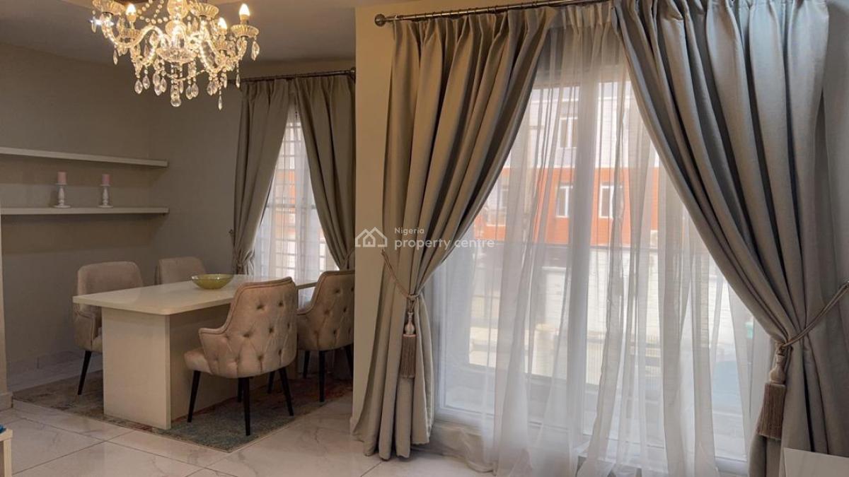 an Exquisite Furnished 3 Bedroom  Terrace Duplex with a Room Bq, Alma Beach Estate, Ikate Elegushi, Lekki, Lagos, Terraced Duplex for Rent