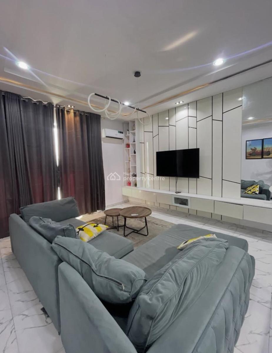 Furnished 2 Bedroom Apartment, Agungi, Agungi, Lekki, Lagos, Flat / Apartment for Rent