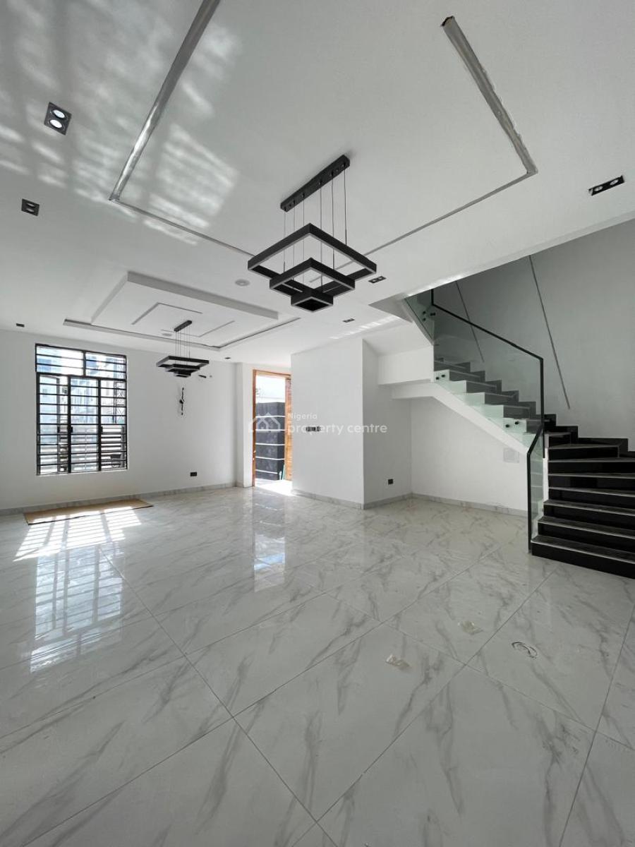 Beautiful 4bedroom Semi Detached Duplex with a Bq, Chevron, Lekki, Lagos, Semi-detached Duplex for Sale