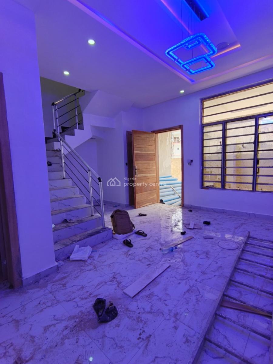 Live Elevated: Own a Luxury 3-bed Terrace Duplex with Bq & Inverter in, Abraham Adesanya, Ajah, Lagos, Terraced Duplex for Sale