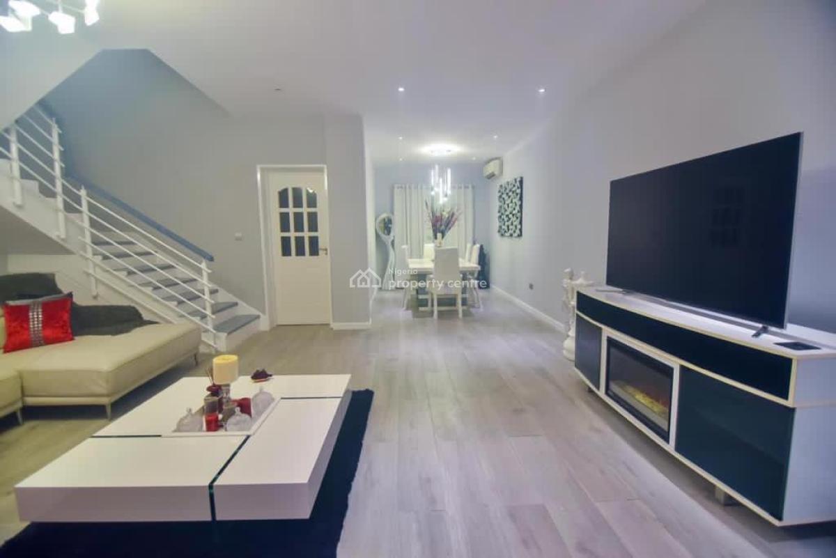 Furnished Luxury 4-bedroom Terrace Apartment (with Bq), Lekki Phase 1, Lekki, Lagos, Flat / Apartment for Rent