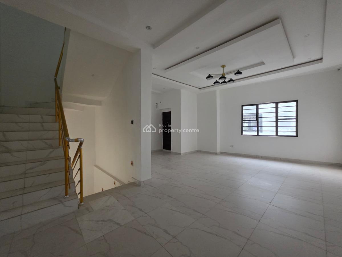 Brand New 4 Bedroom Terrace House with Bq, in. Seevices Est Orchid Road, Lekki, Lagos, Terraced Duplex for Rent