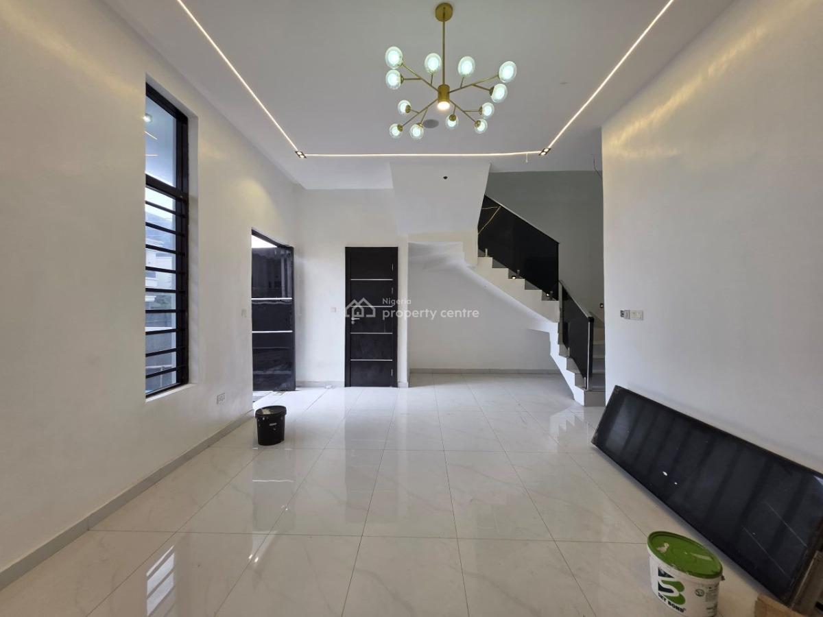 Brand New Luxury 4 Bedroom Semi-detached House with Bq, in a Serviced Est Orchid Road, Lekki, Lagos, Semi-detached Duplex for Rent