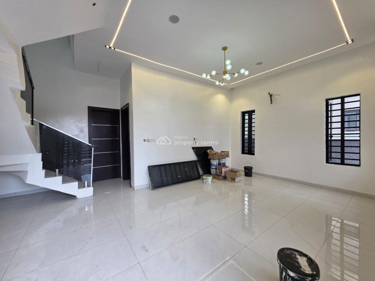 Brand New Luxury 4 Bedroom Semi-detached House with Bq, in a Serviced Est Orchid Road, Lekki, Lagos, Semi-detached Duplex for Rent