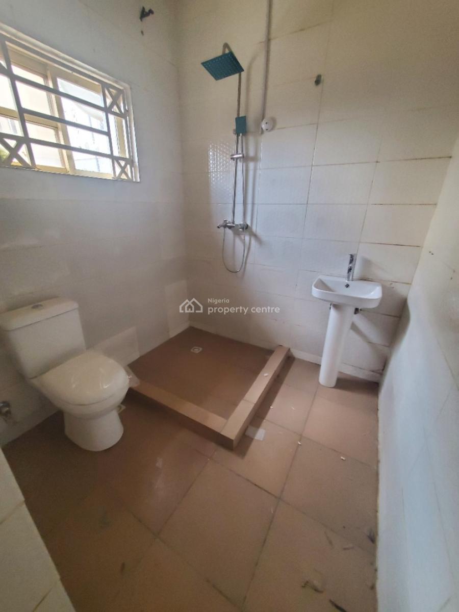 Super Spacious 3 Bedroom Flat on The Ground-floor, By Navy Quarters, Jahi, Abuja, Flat / Apartment for Rent