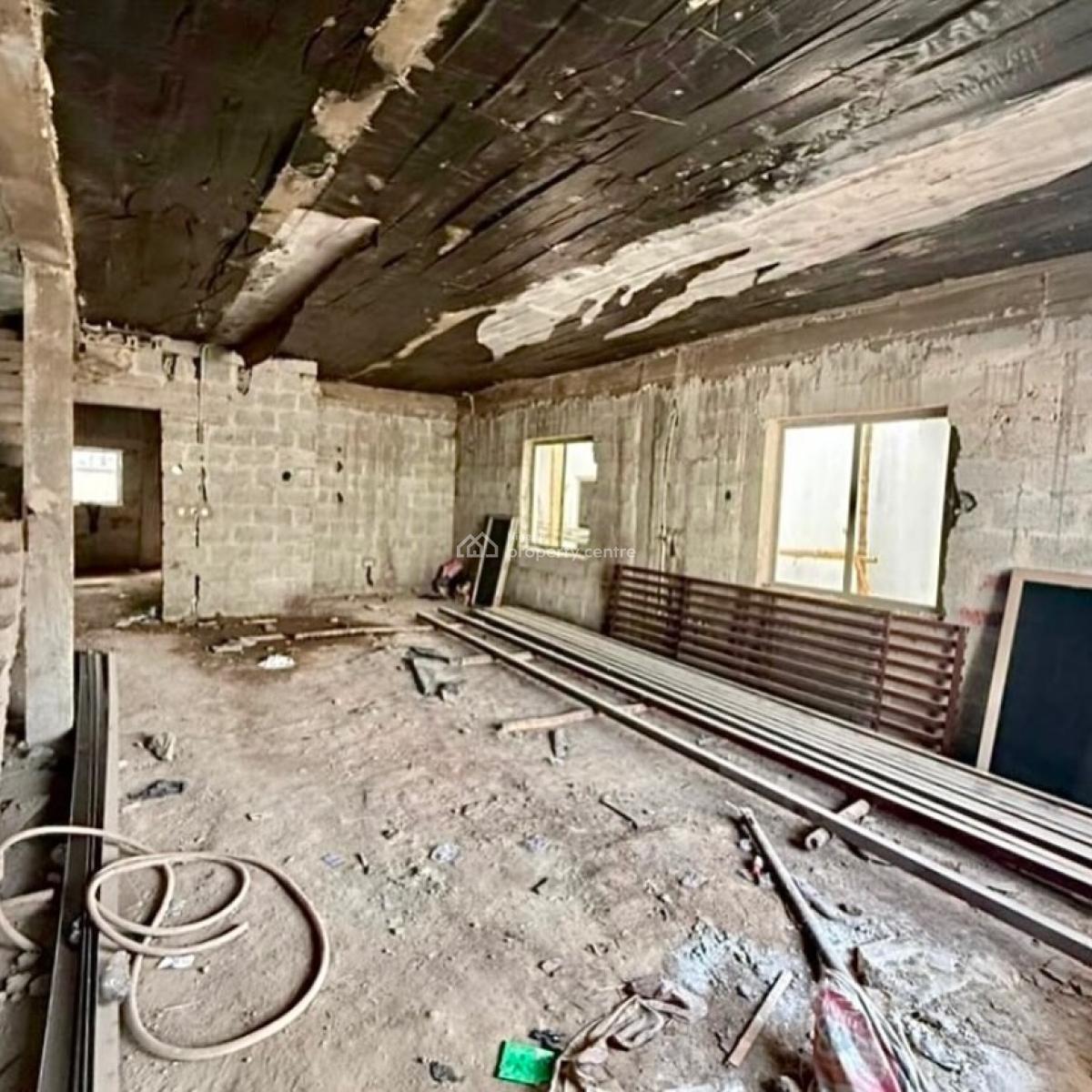 5 Bedroom Terrace Duplex (semi-finished), Mabushi, Abuja, Terraced Duplex for Sale