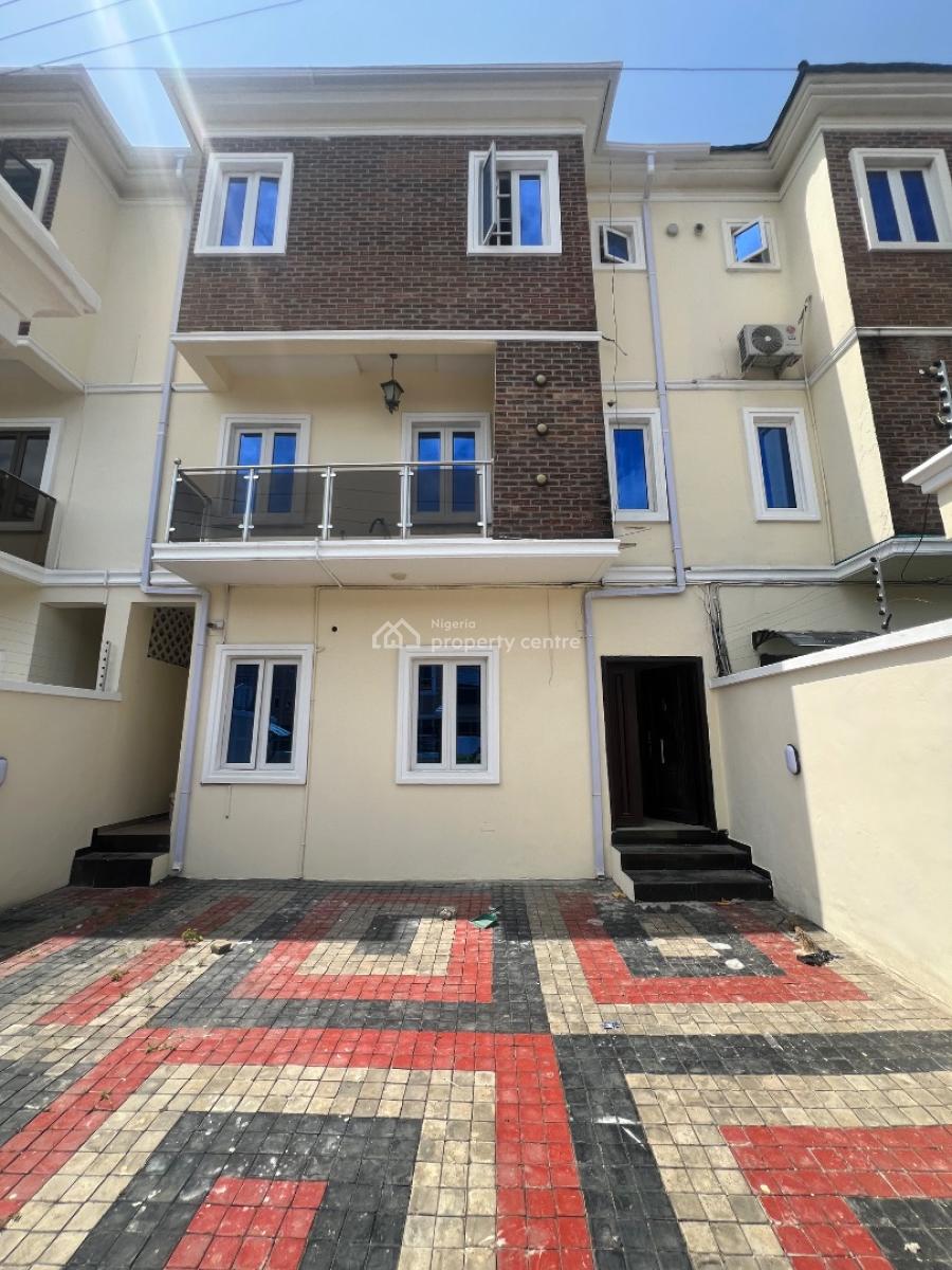 Self Service 5bedroom Terrace Duplex with Bq, Osapa London, Lekki, Lagos, Terraced Duplex for Rent