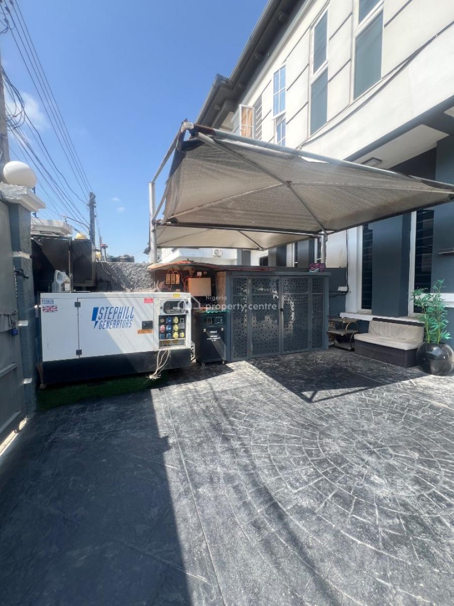 Fully Furnished 4 Bedroom Semi Detached Duplex with Bq, Osapa London, Osapa, Lekki, Lagos, Semi-detached Duplex for Sale