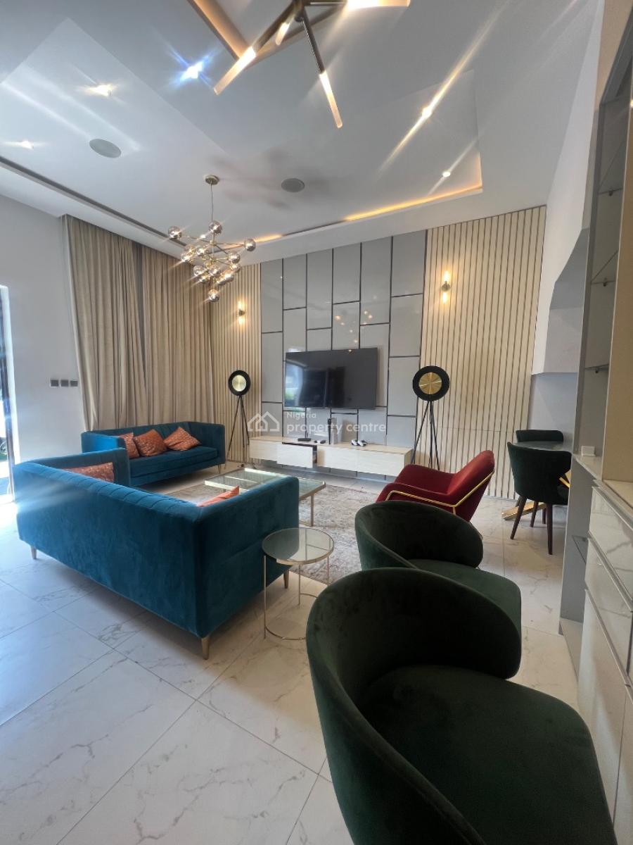 Fully Furnished 4 Bedroom Semi Detached Duplex with Bq, Osapa London, Osapa, Lekki, Lagos, Semi-detached Duplex for Sale