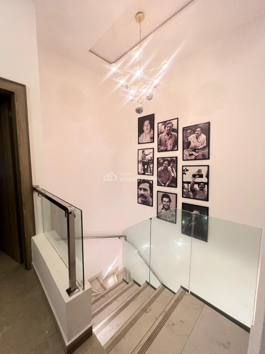 Fully Furnished 4 Bedroom Semi Detached Duplex with Bq, Osapa London, Osapa, Lekki, Lagos, Semi-detached Duplex for Sale