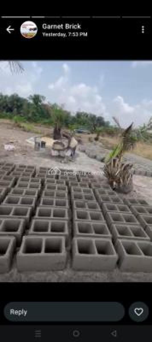 Coastal Road View 500 Square Meters Land, Garnet Coastal View Ode-omi, Ogun Waterside, Ode Omi, Ibeju Lekki, Lagos, Residential Land for Sale