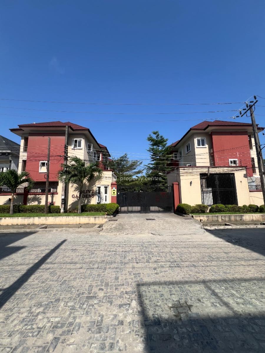 Well Maintained 3bedroom Terrace Duplex in a Serviced Estate, Osapa London, Lekki, Lagos, Terraced Duplex for Rent