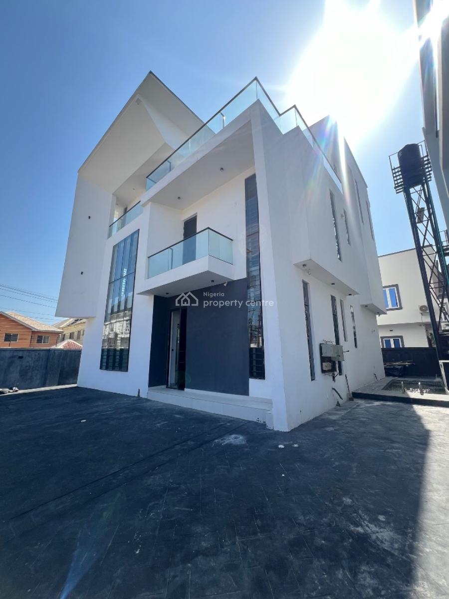 Newly Built 5bedroom Full Detached Duplex with Cinema & Pool, Osapa London, Lekki, Lagos, Detached Duplex for Sale