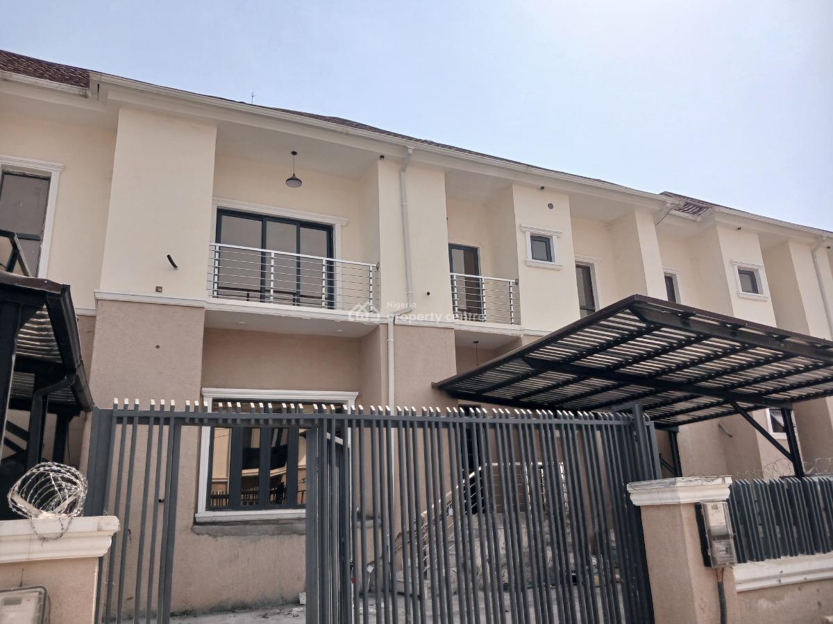 4 Bedroom Terrace House, Cluster 5. River Park Estate, Lugbe District, Abuja, Terraced Duplex for Rent