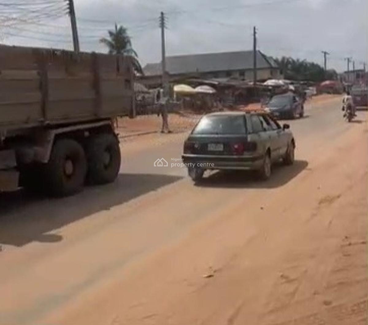 100ft By 200ft Land Title: Cofo, Along Upper Sakponba Road,  Opposite Rainoil Filling Station, Benin, Oredo, Edo, Commercial Land for Sale