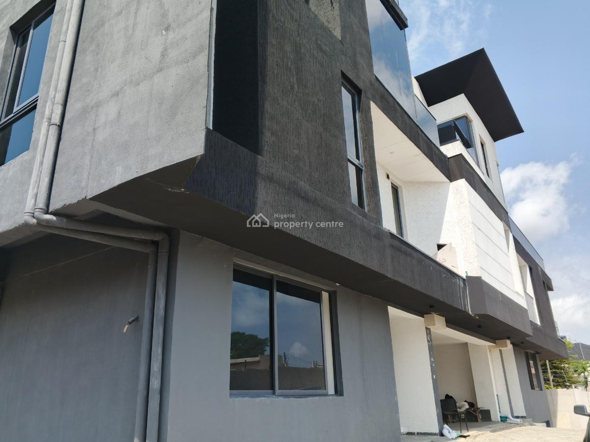 4 Bedrooms Tastefully Finished Newly Built Terrace House with Bq, Kwara Street, Osborne, Ikoyi, Lagos, Terraced Duplex for Sale