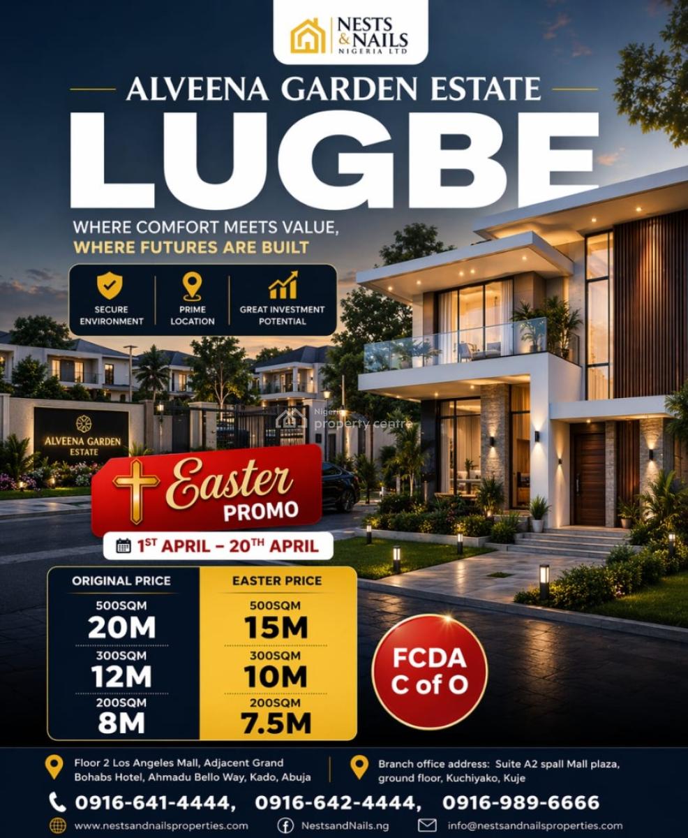 Alveena Garden Estate Land, Behind Amac Market, T-pumpy Academy Road., Fha (f.h.a), Lugbe District, Abuja, Residential Land for Sale