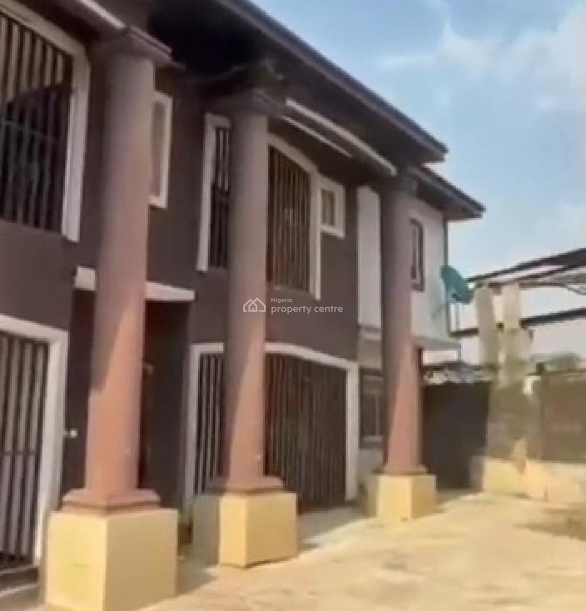 2flats of 2bedroom & 2flats of Room&parlour Pop Ceiling 50ft By 135ft, Etete Road, Gra, Benin, Oredo, Edo, Block of Flats for Sale