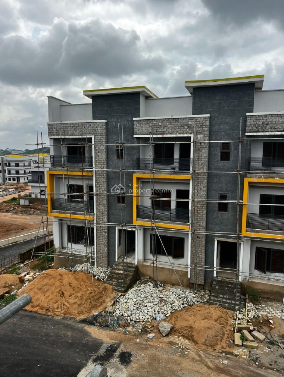 4 Bedroom Townhouse with En-suite Bq, Katampe, Abuja, Terraced Duplex for Sale