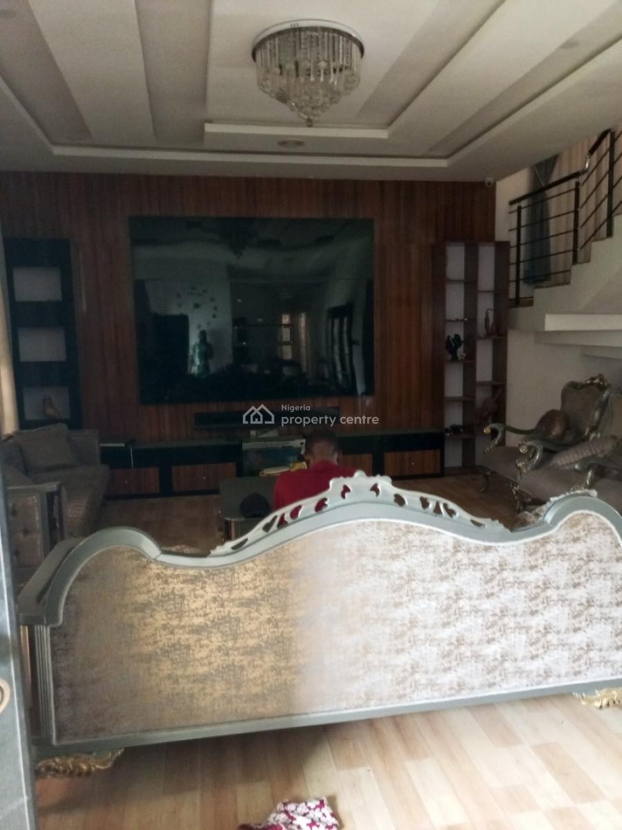 Office Or Residential 4bedroom with Bq Not with Furnitures, Very Accessible and Free From Flood, Agungi, Lekki, Lagos, Detached Duplex for Rent