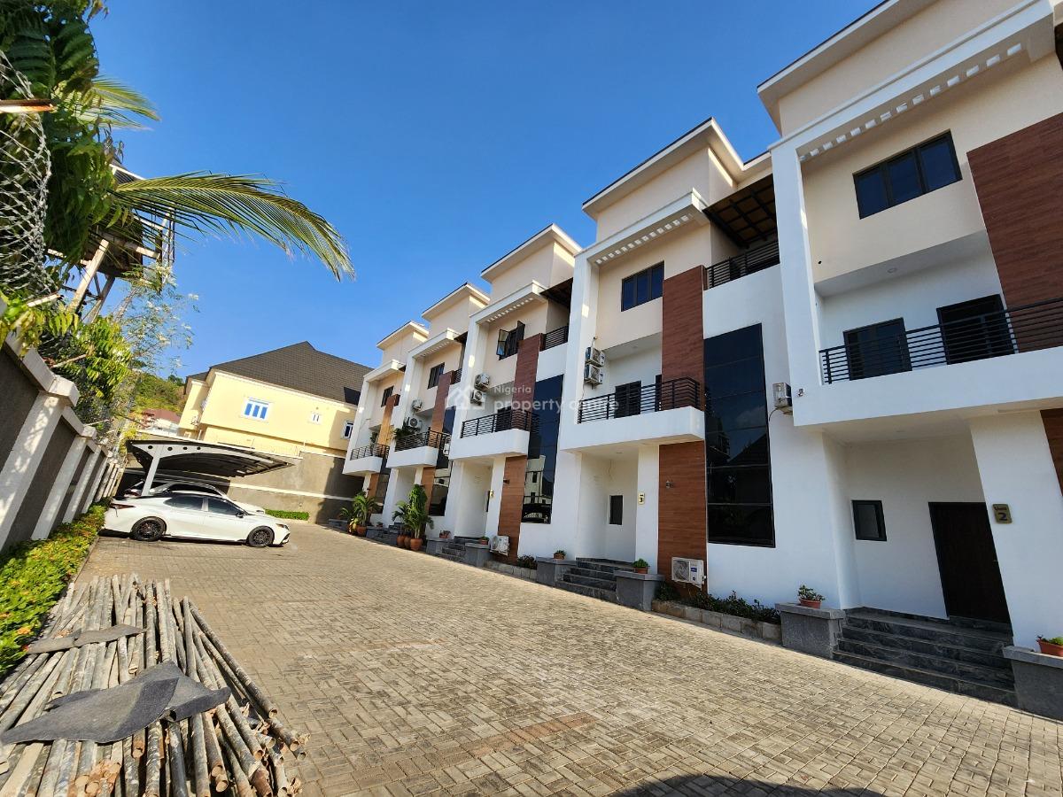 Brand New, Luxuriously Finished, Well Located 4 Bedroom, Guzape District, Abuja, Terraced Duplex for Sale
