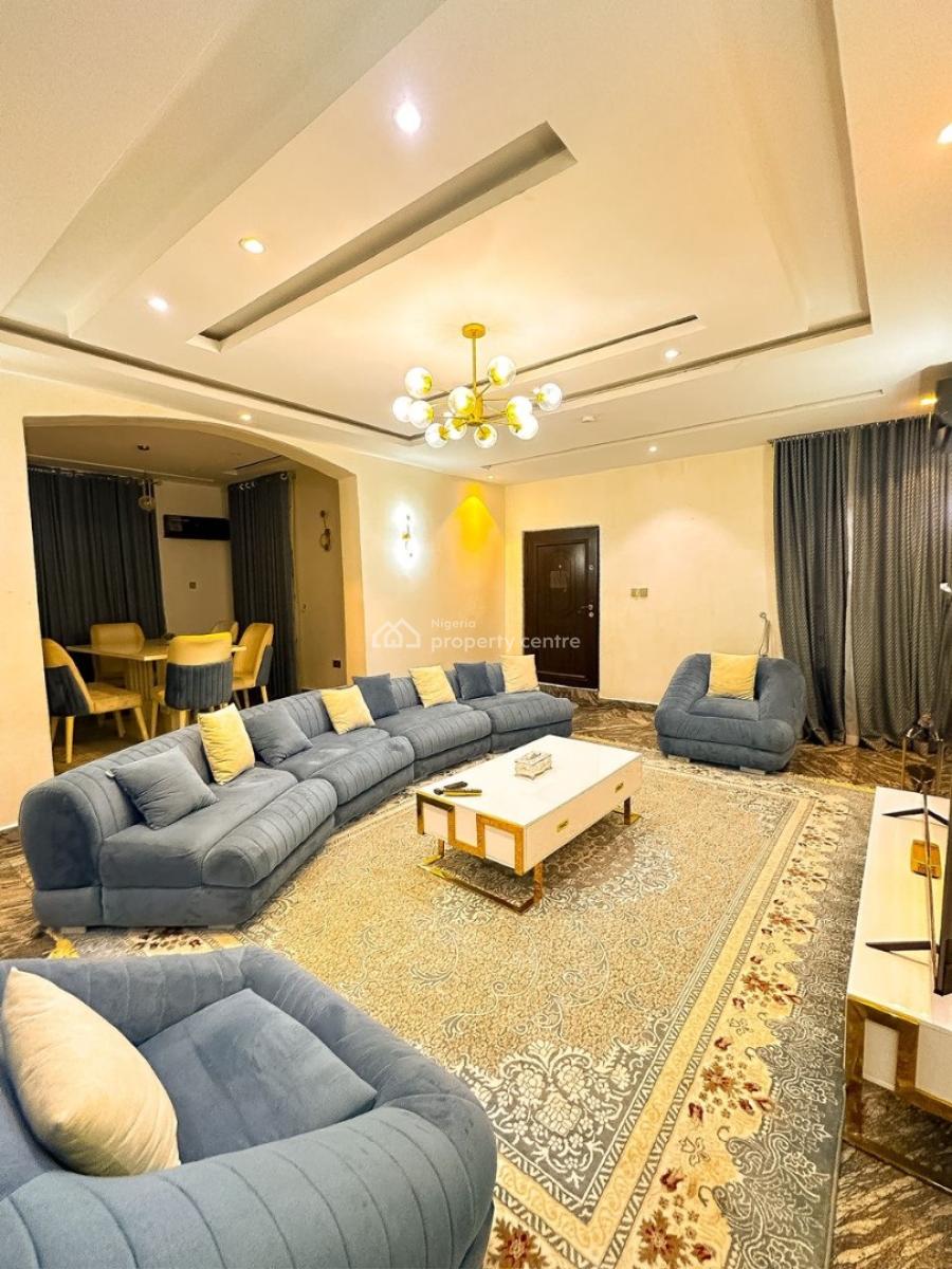 Fully Furnished 6 Bedrooms Terraced Duplex, Guzape, Guzape District, Abuja, Terraced Duplex for Rent