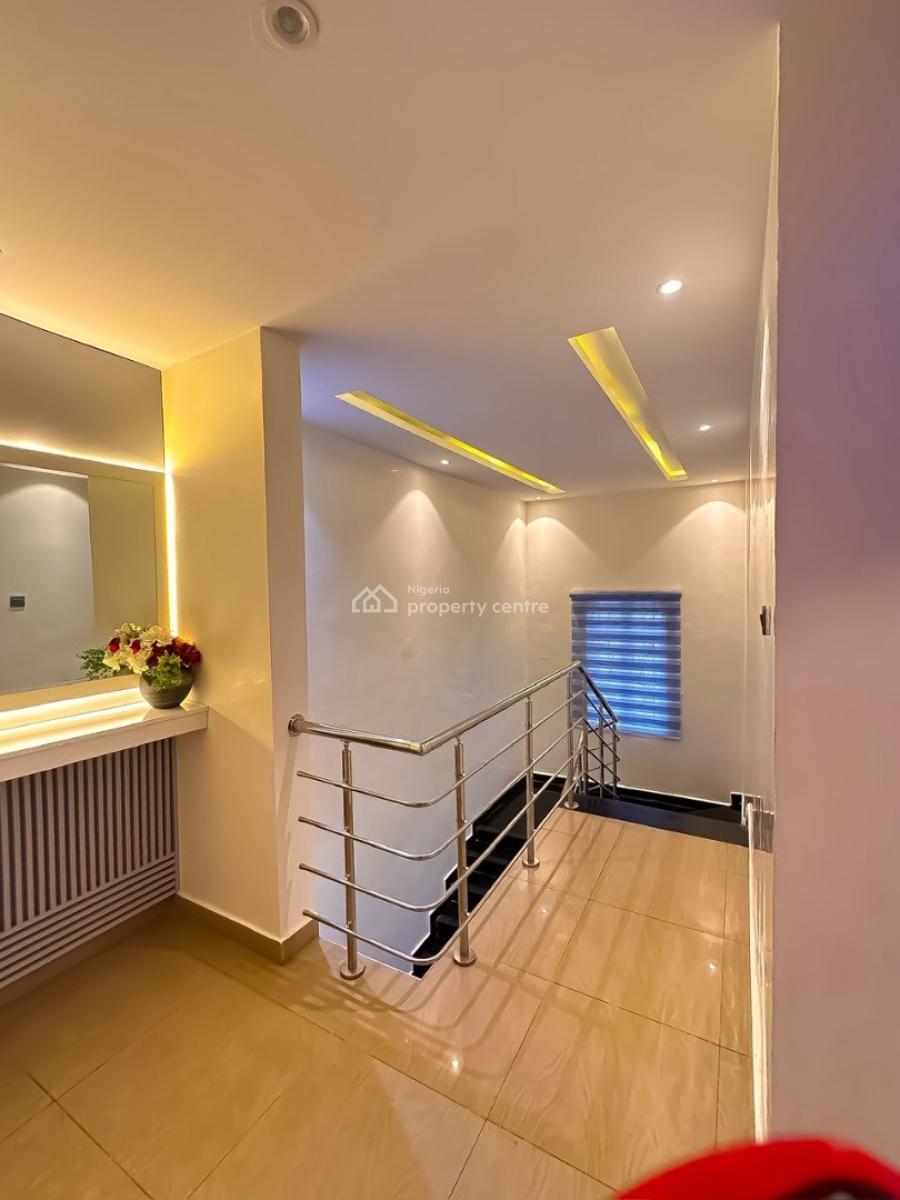 Fully Furnished 6 Bedrooms Terraced Duplex, Guzape, Guzape District, Abuja, Terraced Duplex for Rent